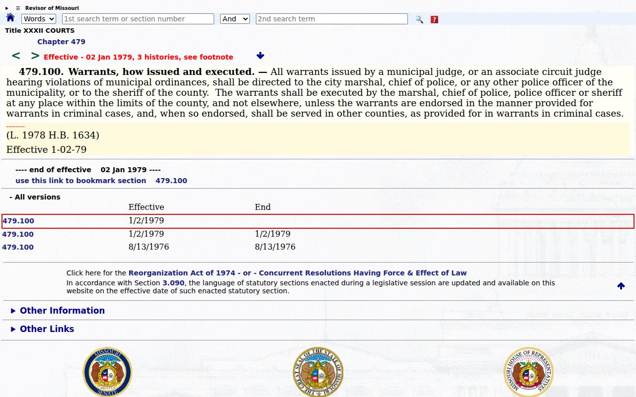 Case.net and Clerk Confirmation official source